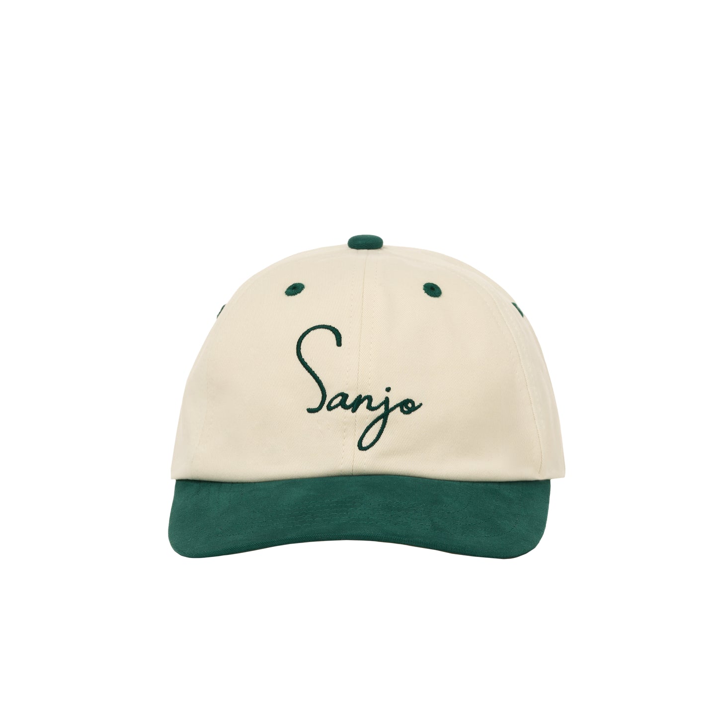 Sanjo Cap // Ecru Green