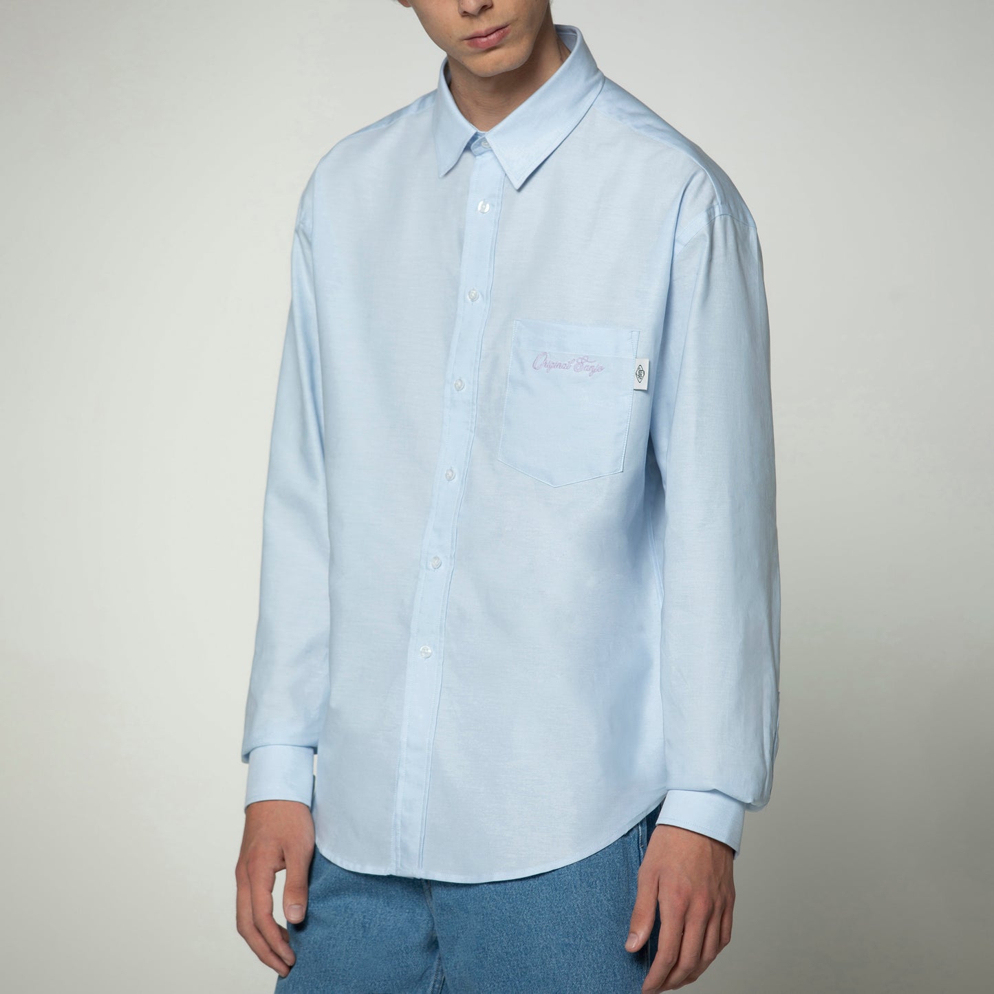Sanjo Loose Fit Shirt // Light Denim