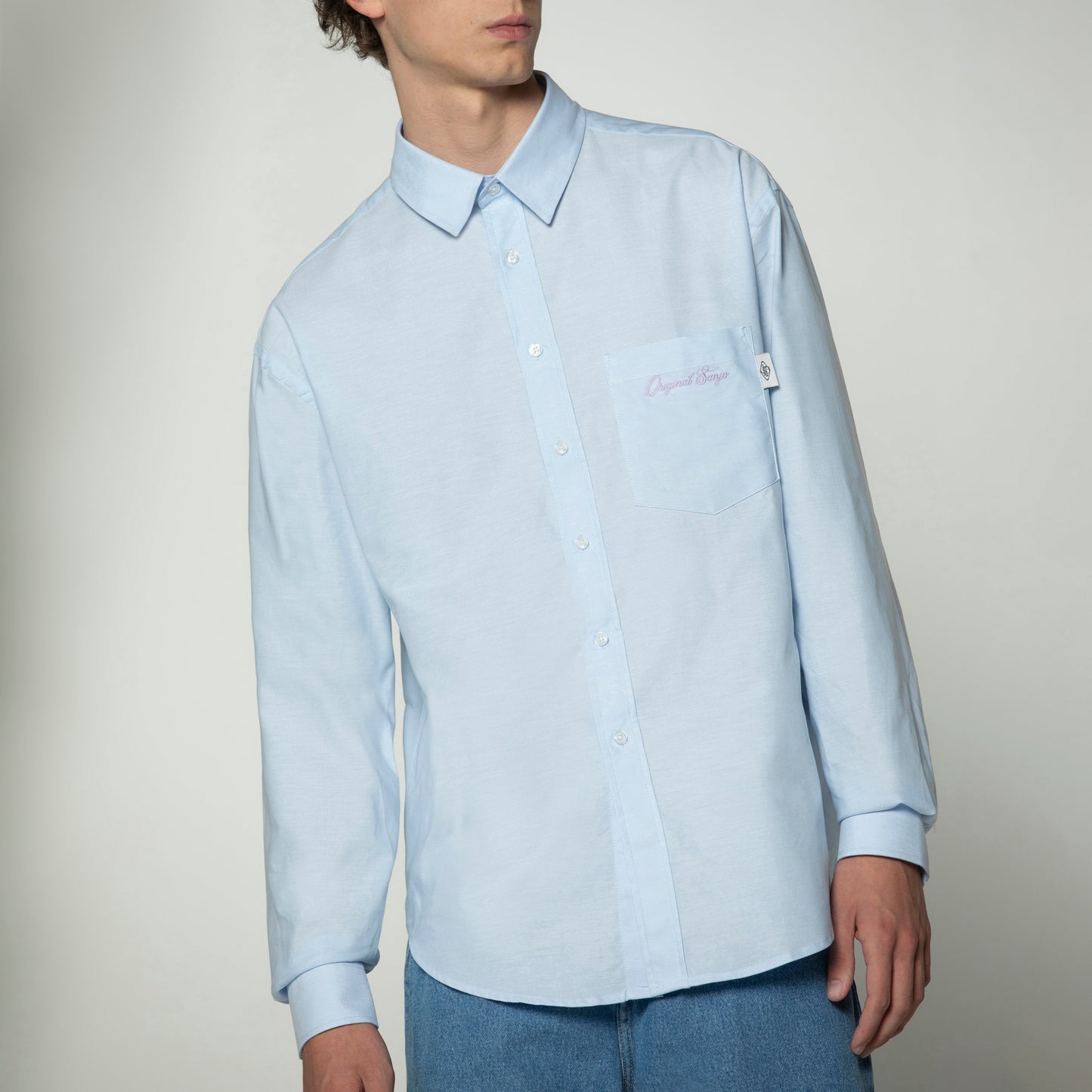 Sanjo Loose Fit Shirt // Light Denim
