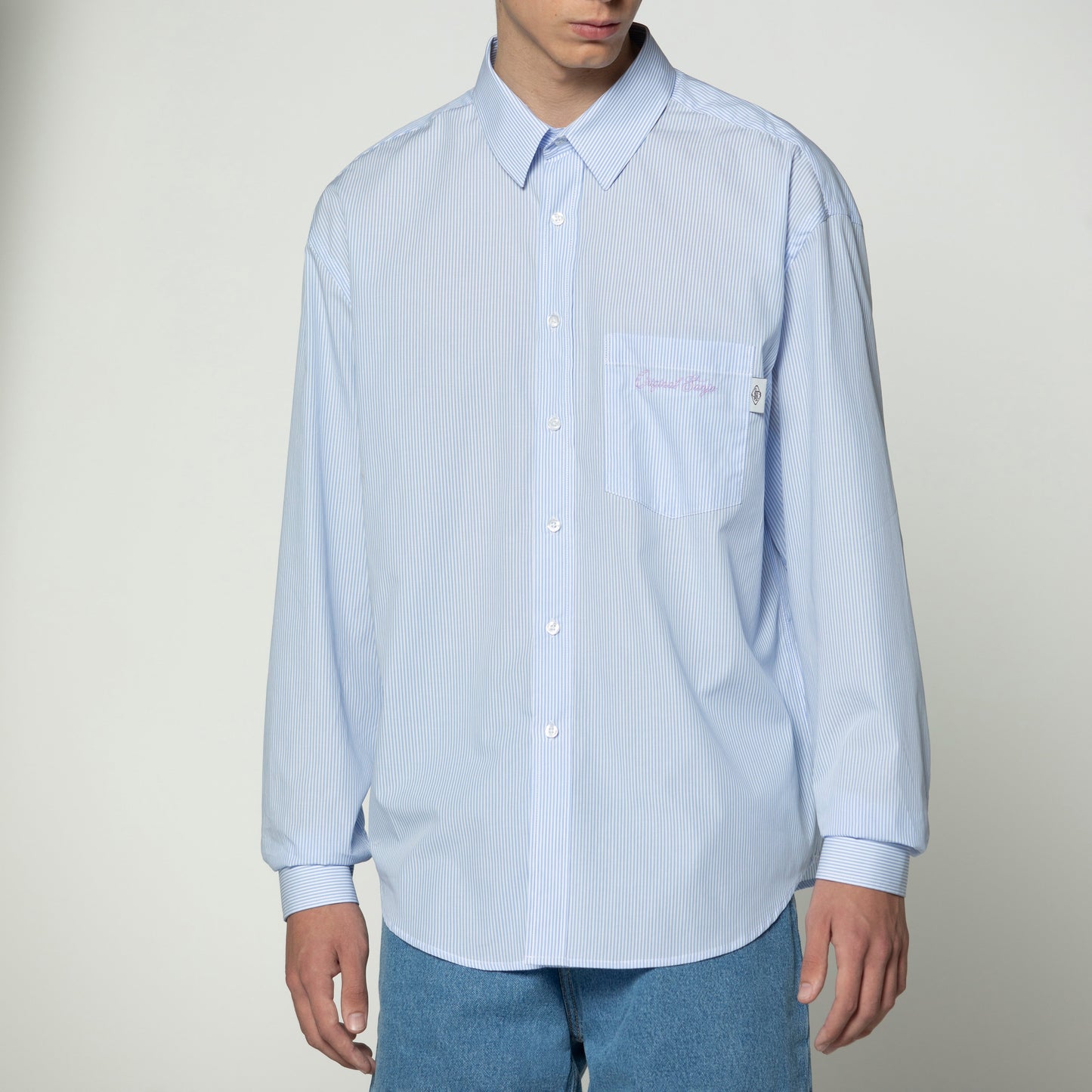 Sanjo Loose Fit Shirt // Stripes