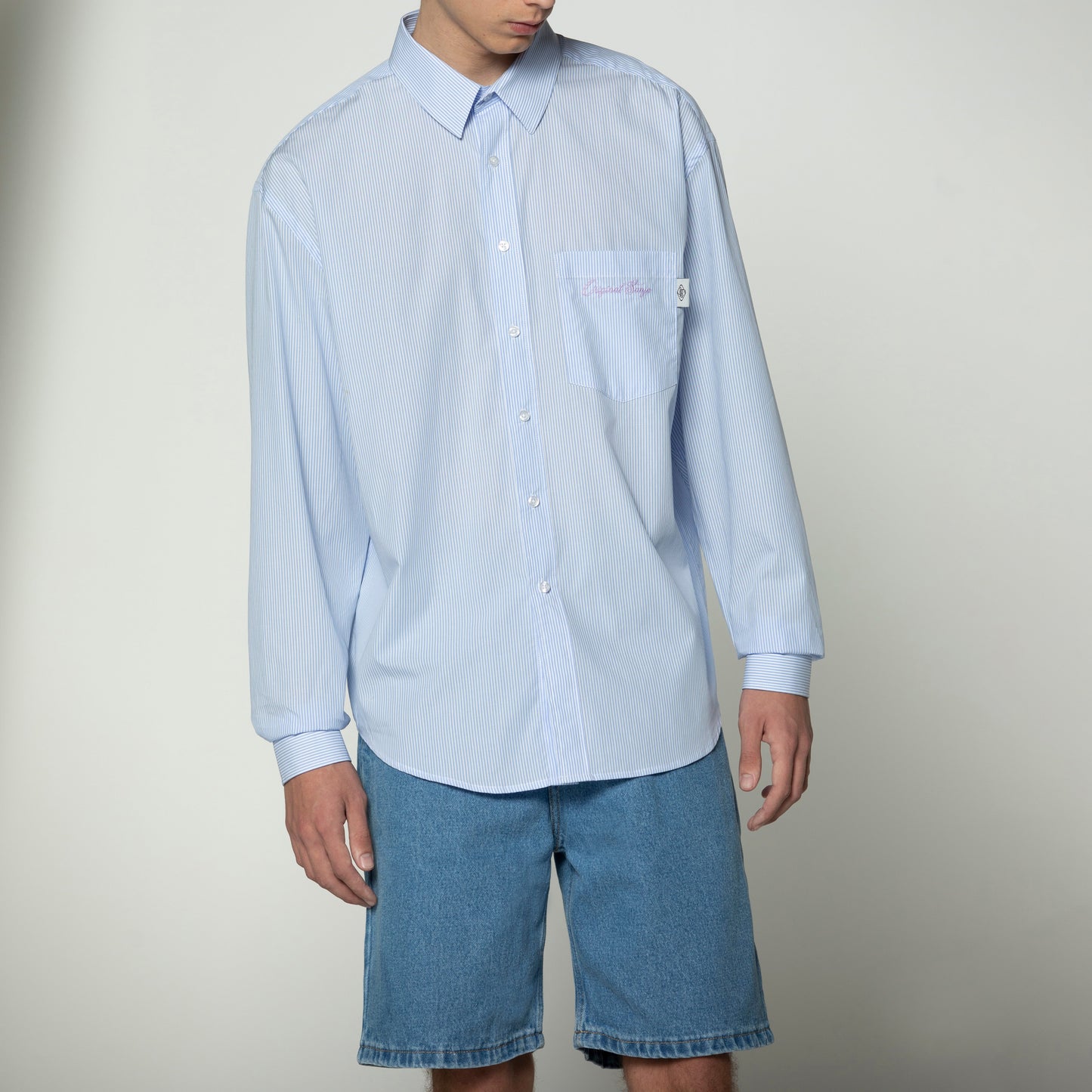 Sanjo Loose Fit Shirt // Stripes