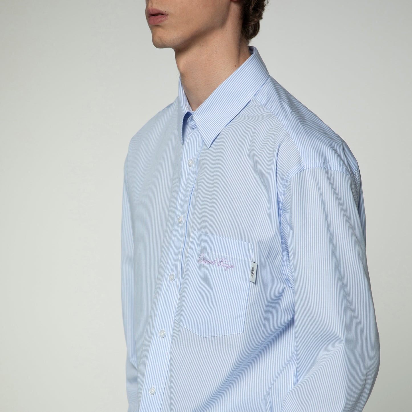 Sanjo Loose Fit Shirt // Stripes