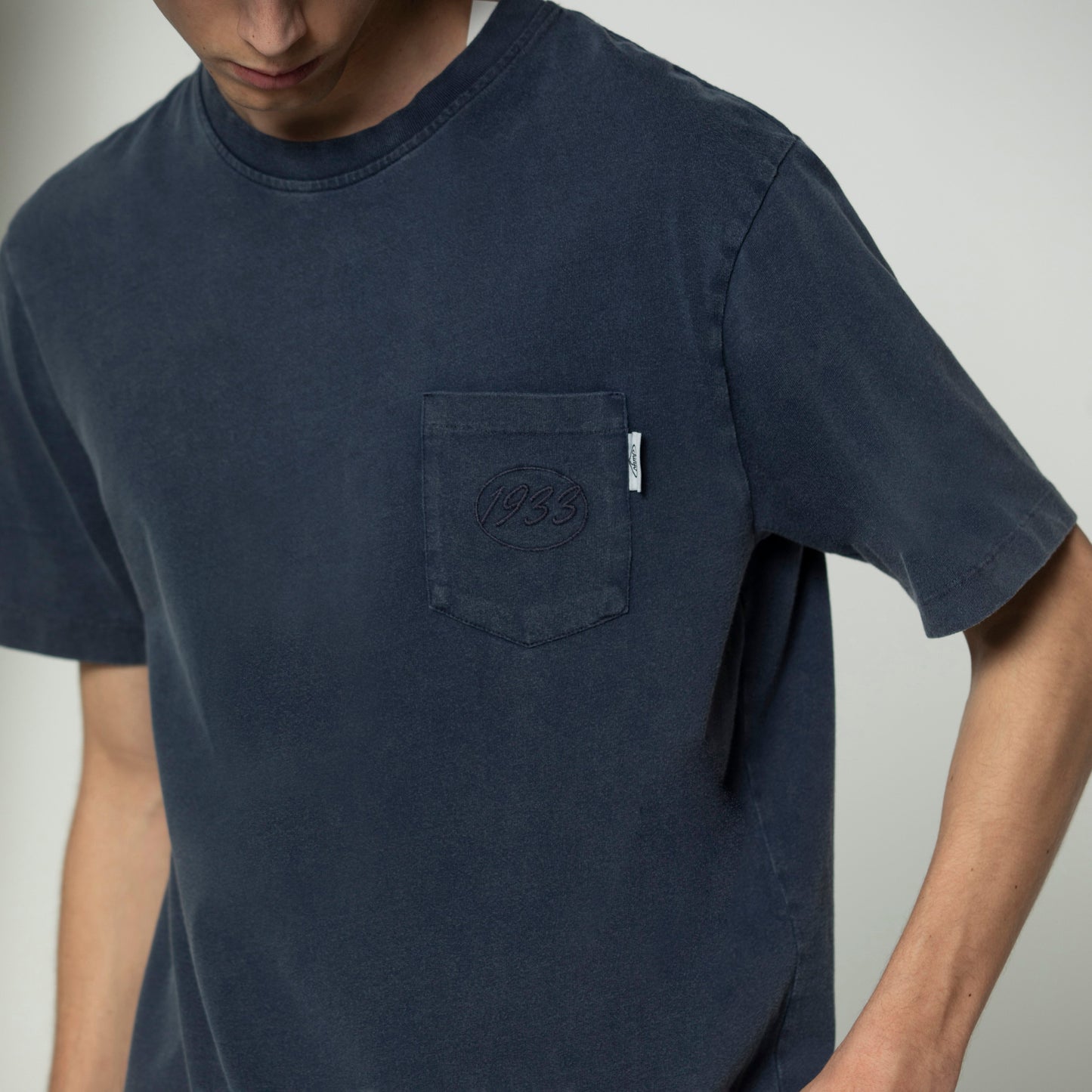 Sanjo 1933 Match Pocket T-shirt // Navy