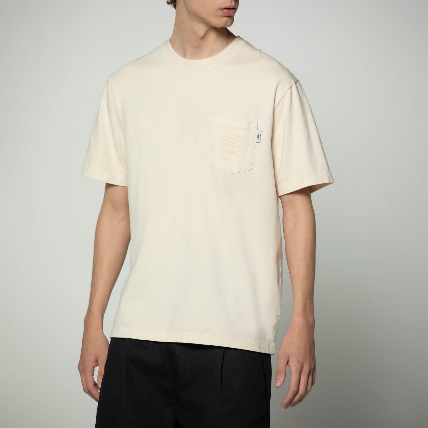 Sanjo 1933 Match Pocket T-shirt // Ecru