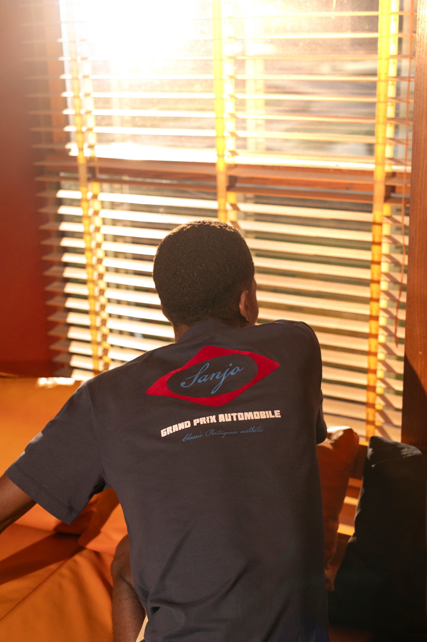 Sanjo Grand Prix T-shirt // Navy