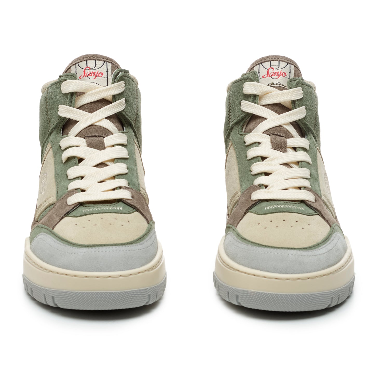 Sanjo BSK 33 High Suede // Pearl Multicolored