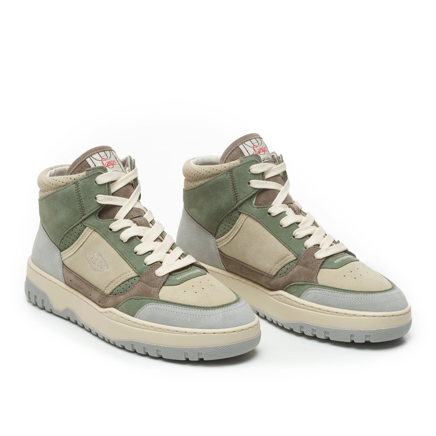 Sanjo BSK 33 High Suede // Pearl Multicolored