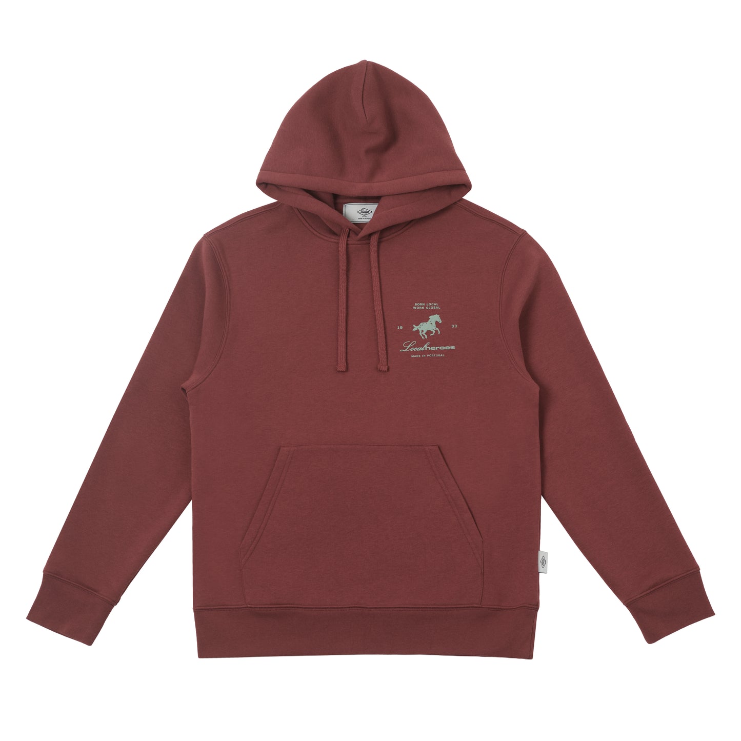 Sanjo Local Heroes Hoodie // Burgundy