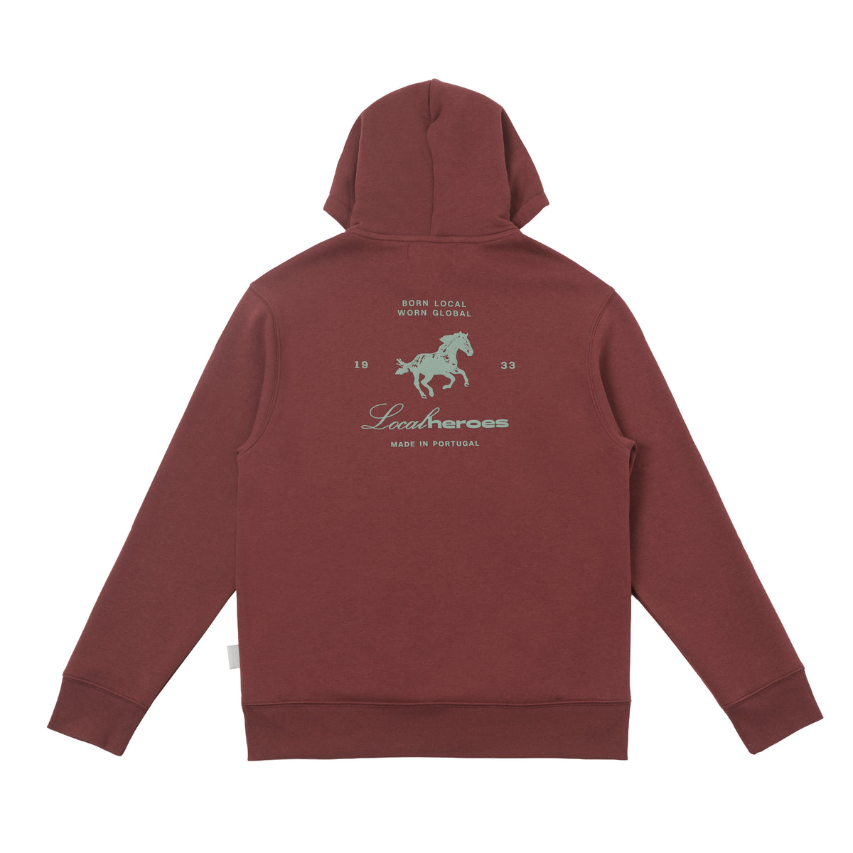 Sanjo Local Heroes Hoodie // Burgundy