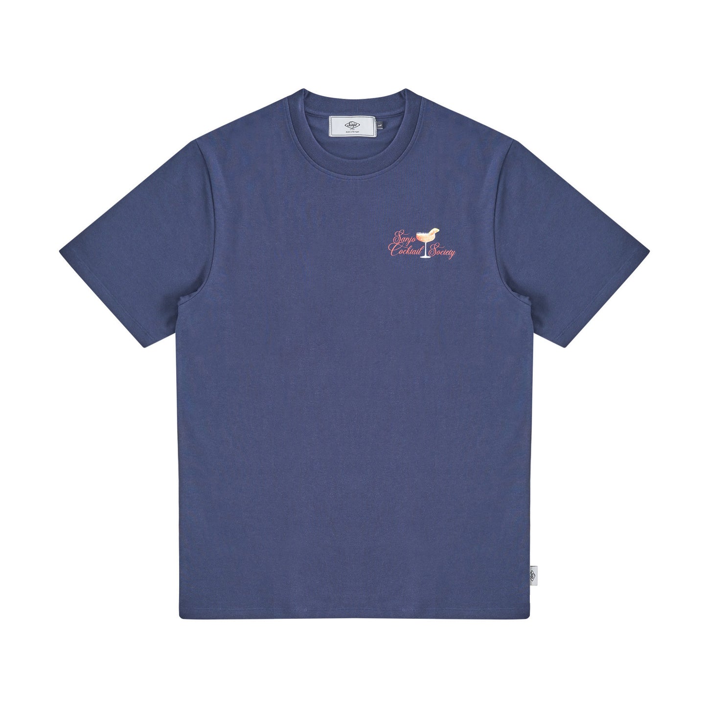 Sanjo Cocktail Society T-shirt // Navy
