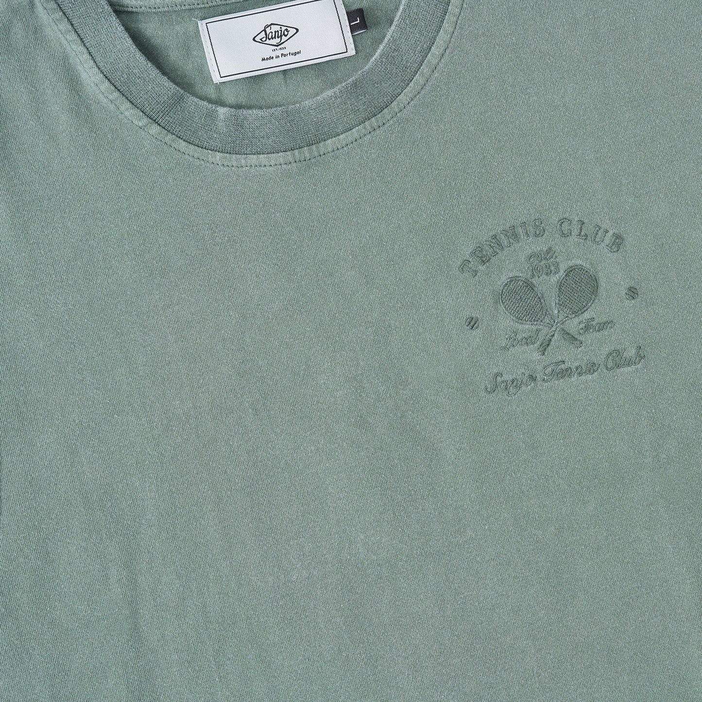 Sanjo Faded Tennis Club T-shirt // Bottle