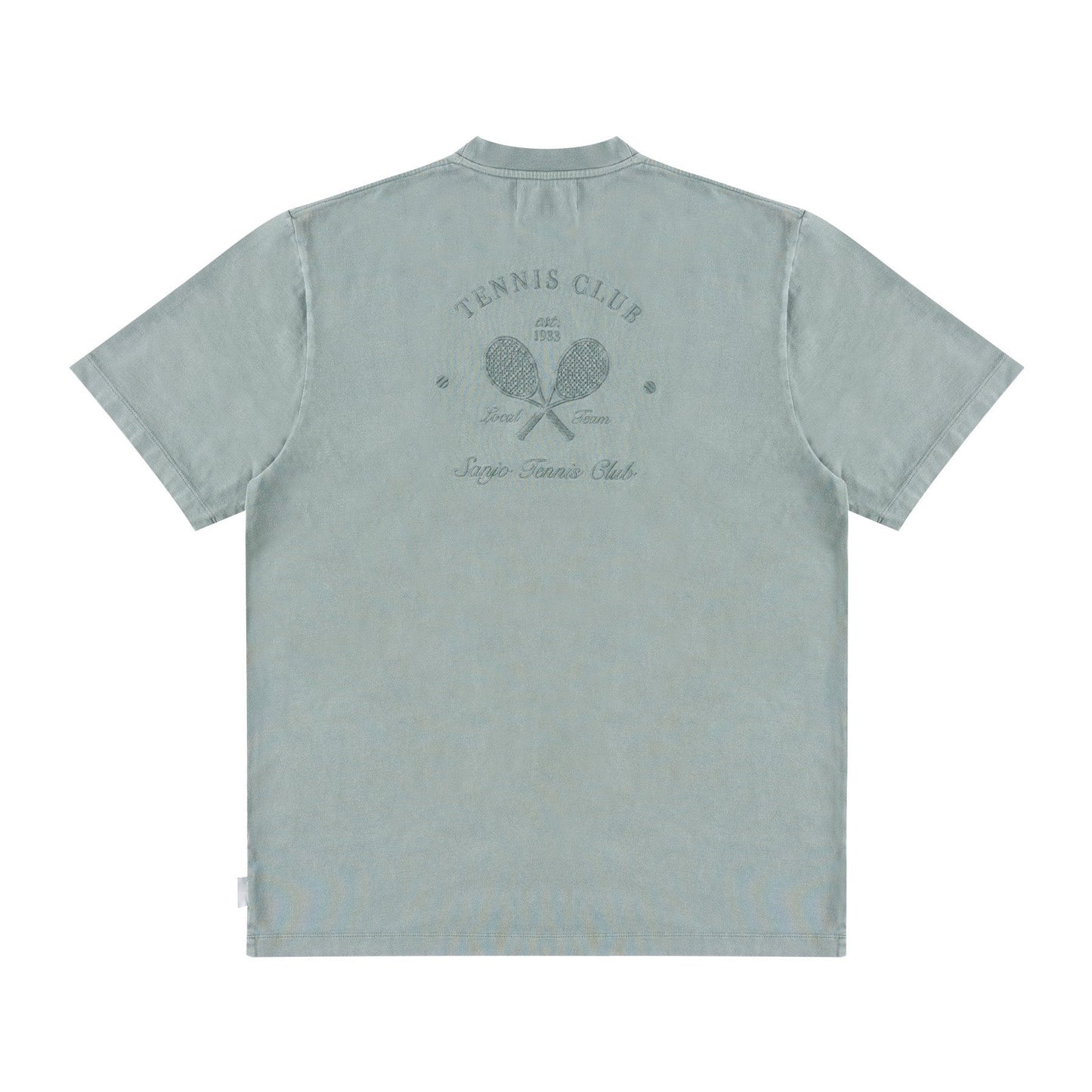 Sanjo Faded Tennis Club T-shirt // Bottle