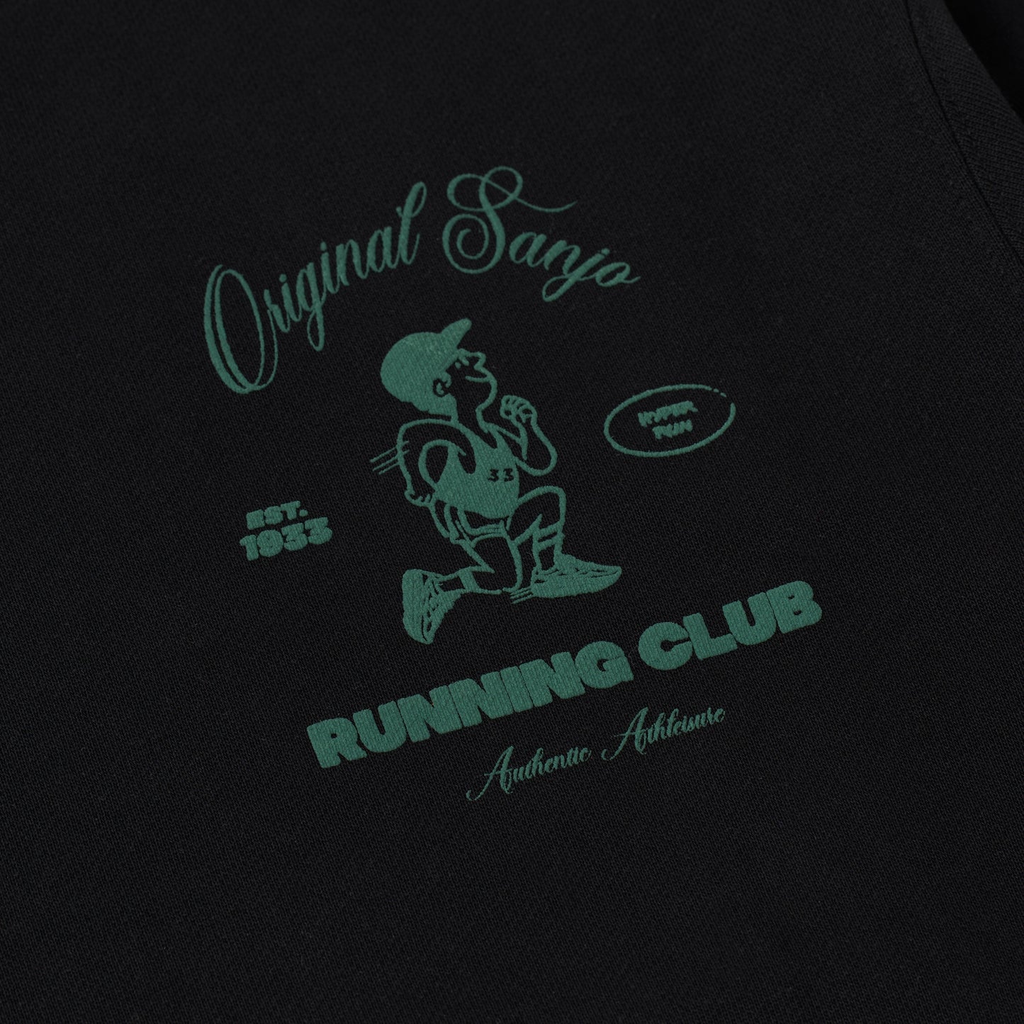 Sanjo Running Club Sweat // Black