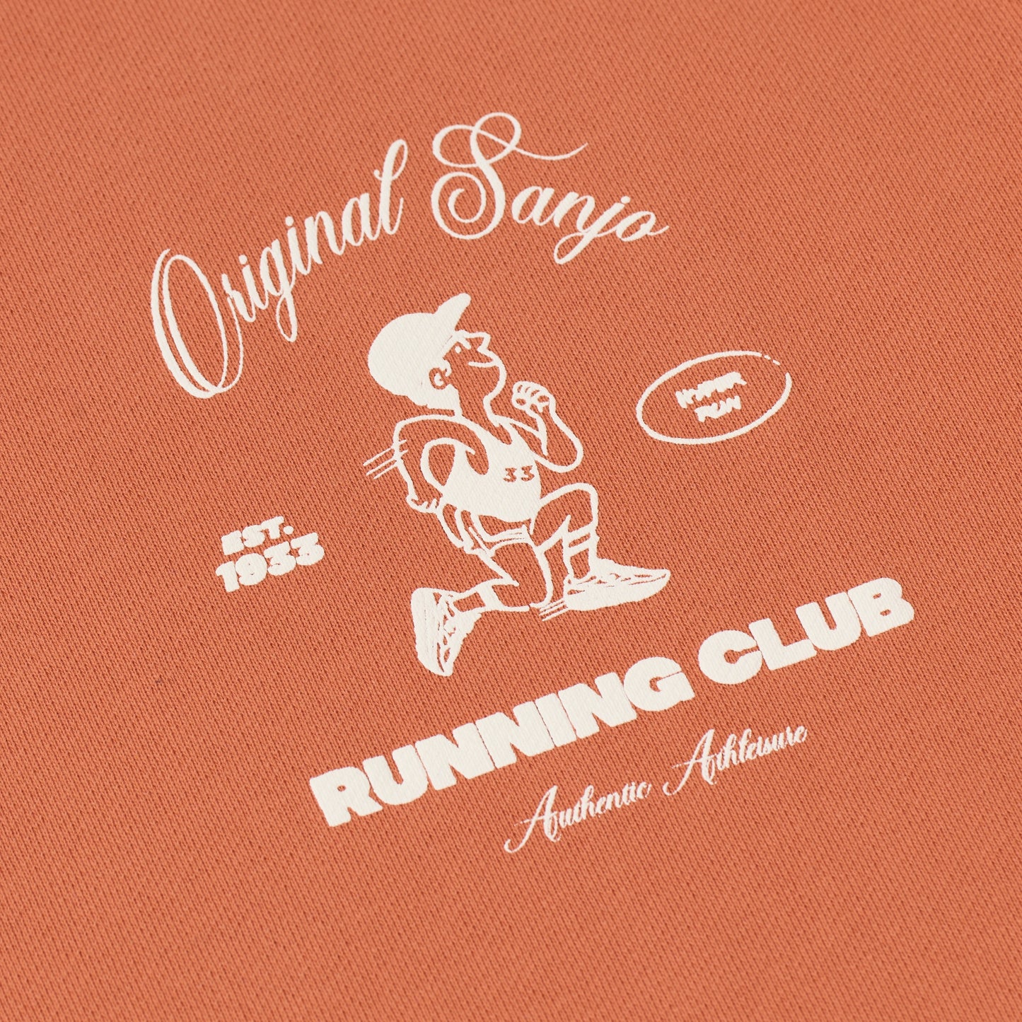 Sanjo Running Club Sweat // Brick