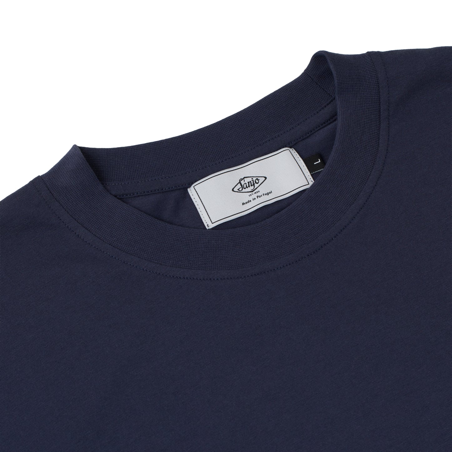 Camiseta con el símbolo cultural de Sanjo // Azul marino