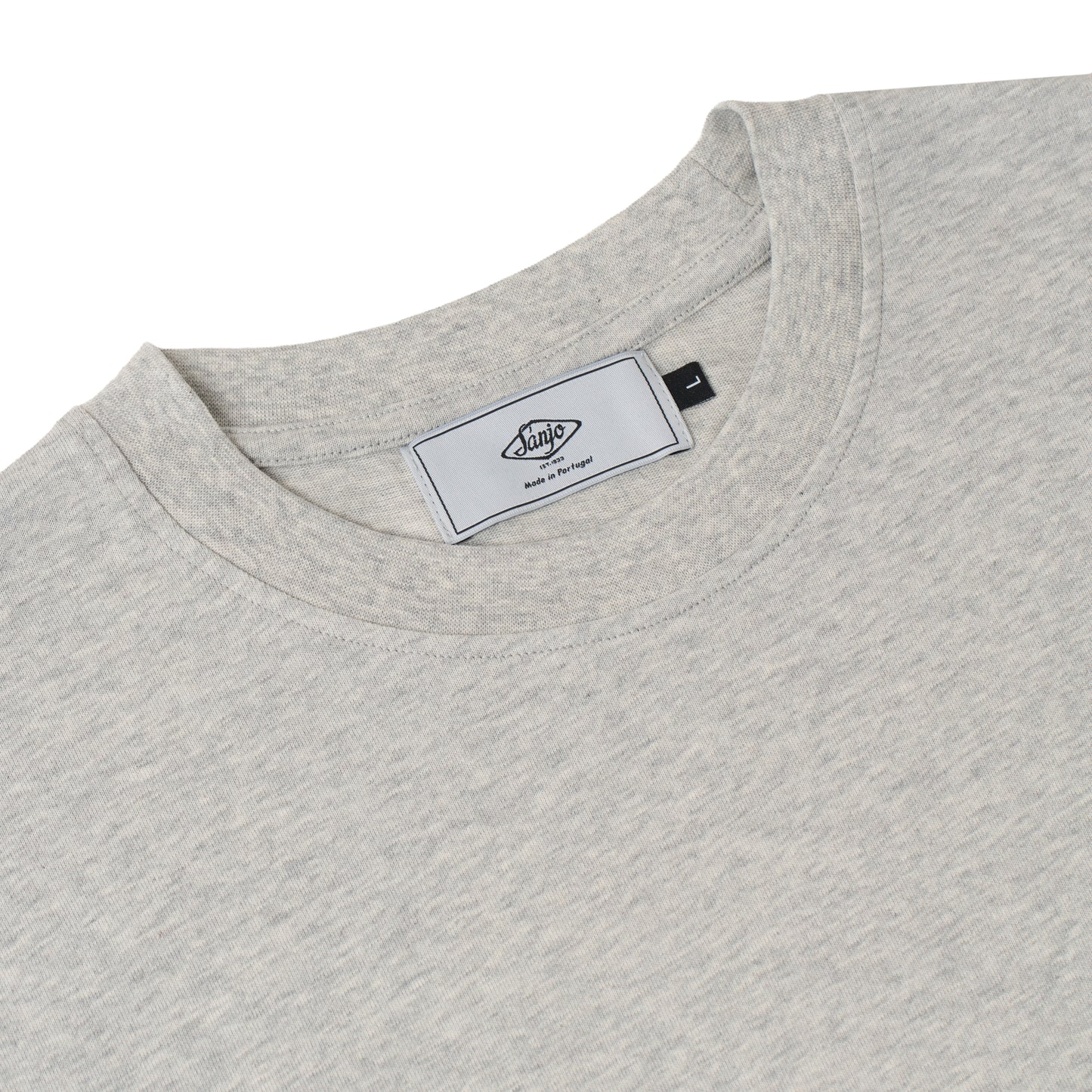 Camiseta con el símbolo de Sanjo // Gris