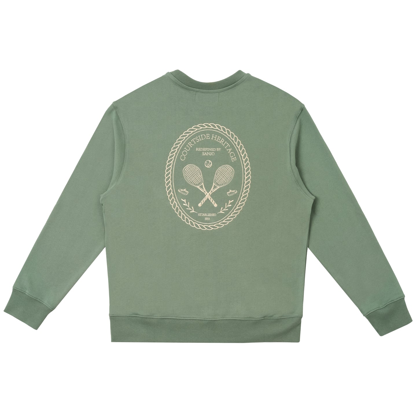 Sudadera Sanjo Courtside // Caqui