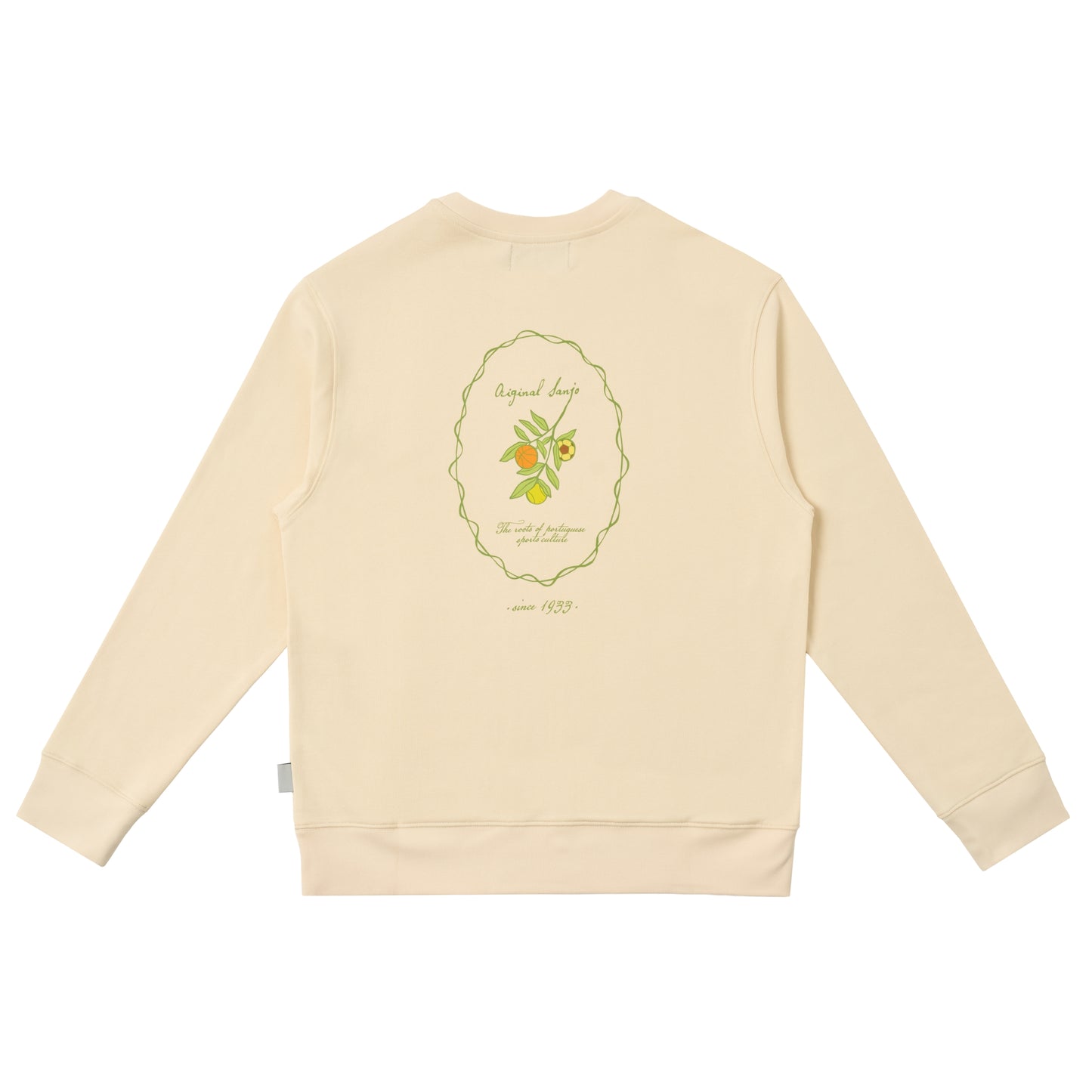 Sudadera deportiva Sanjo The Sporty Olive // Cruda