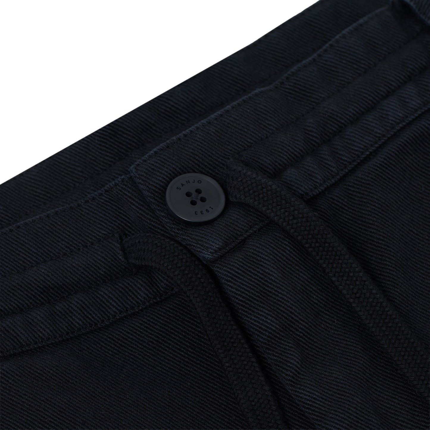 Sanjo Cargo Trousers // Black