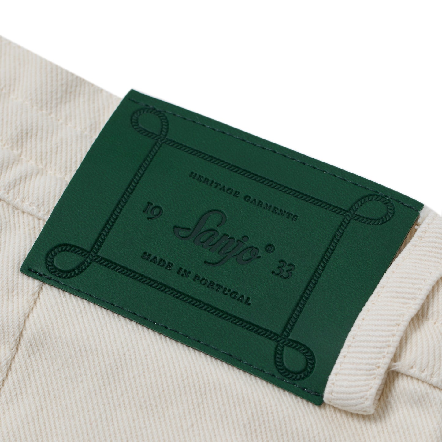 Sanjo Cargo Trousers // Ecru