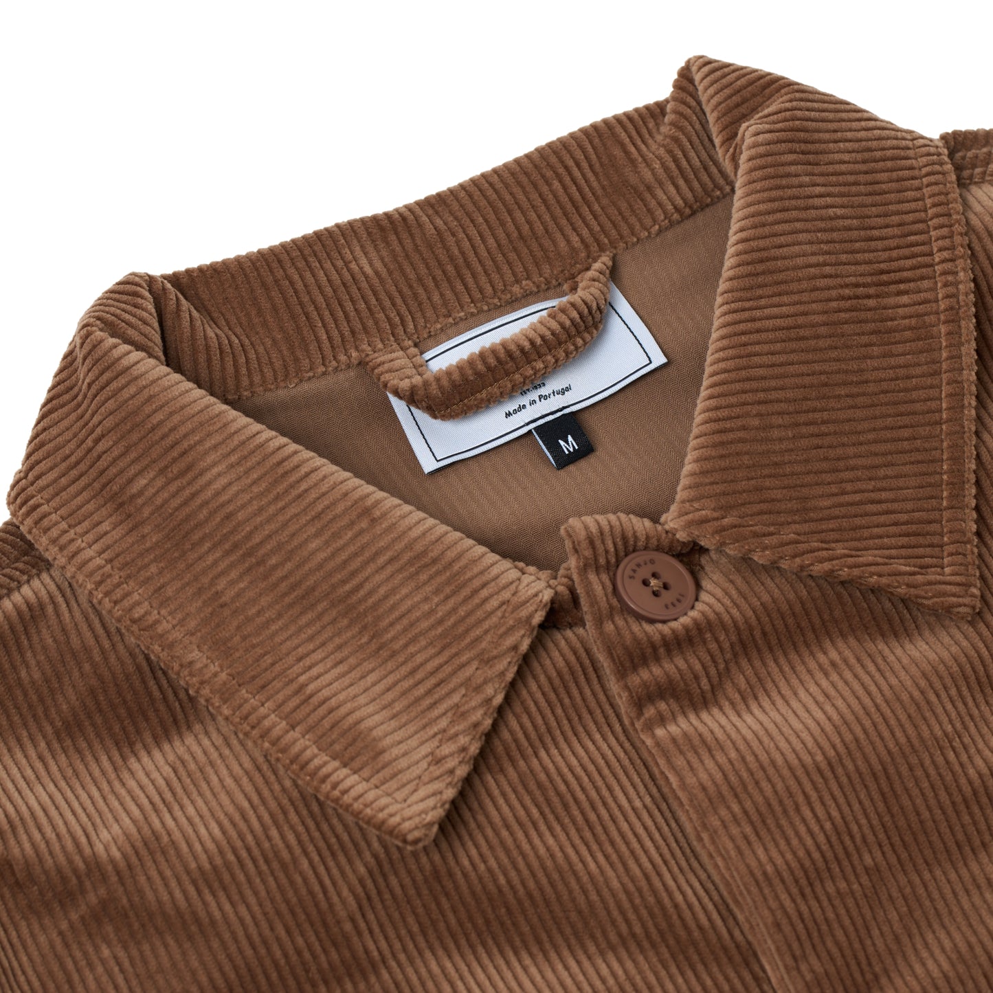 Sanjo Corduroy Retro Coat // Brown