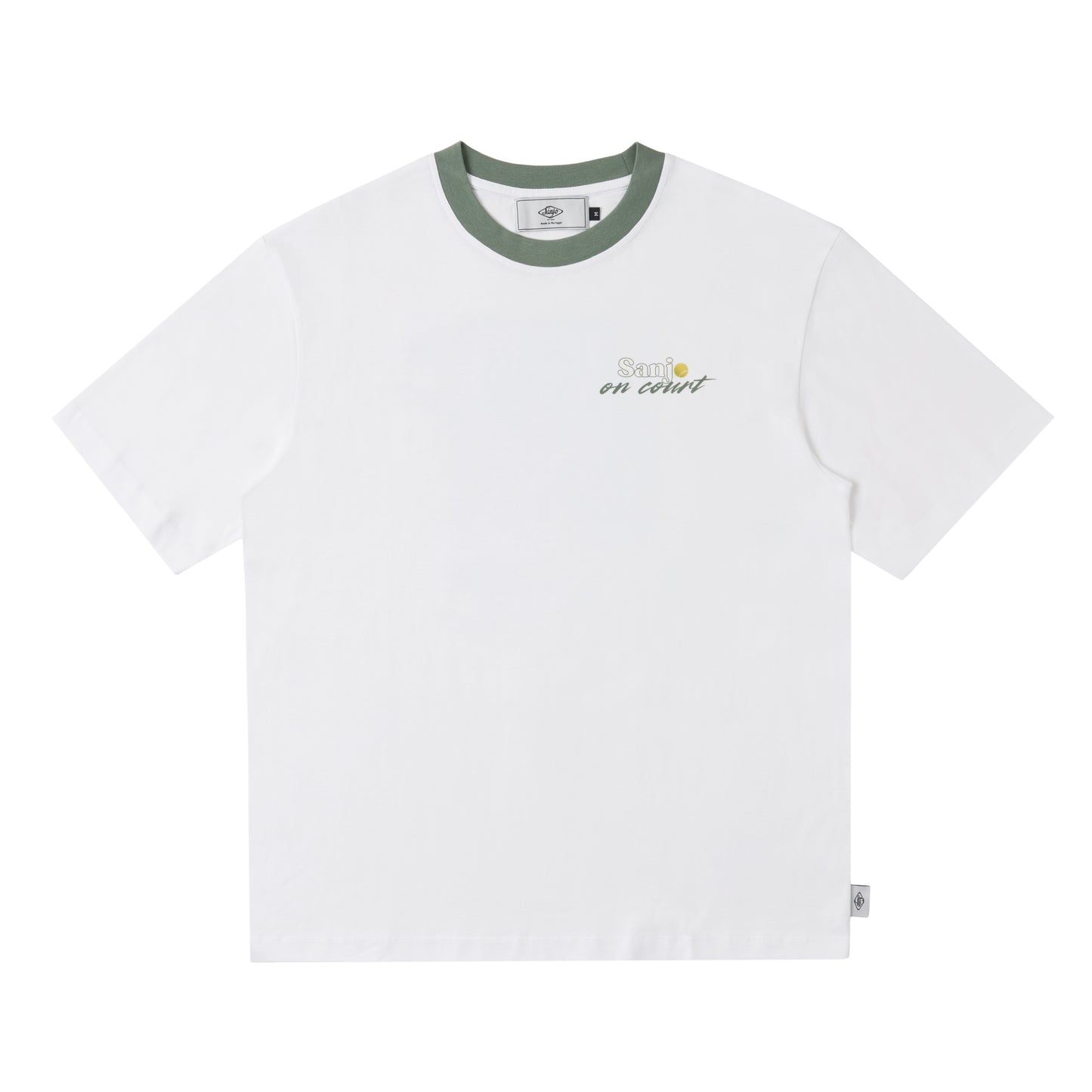 Sanjo On Court T-Shirt // White