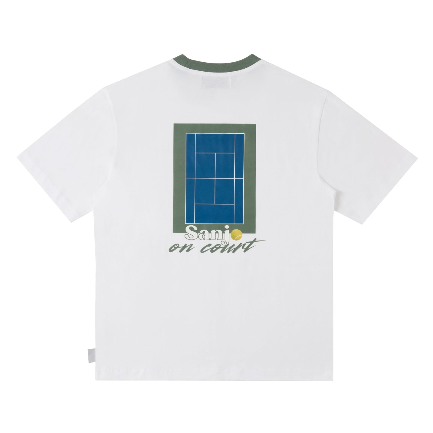 Sanjo On Court T-Shirt // White