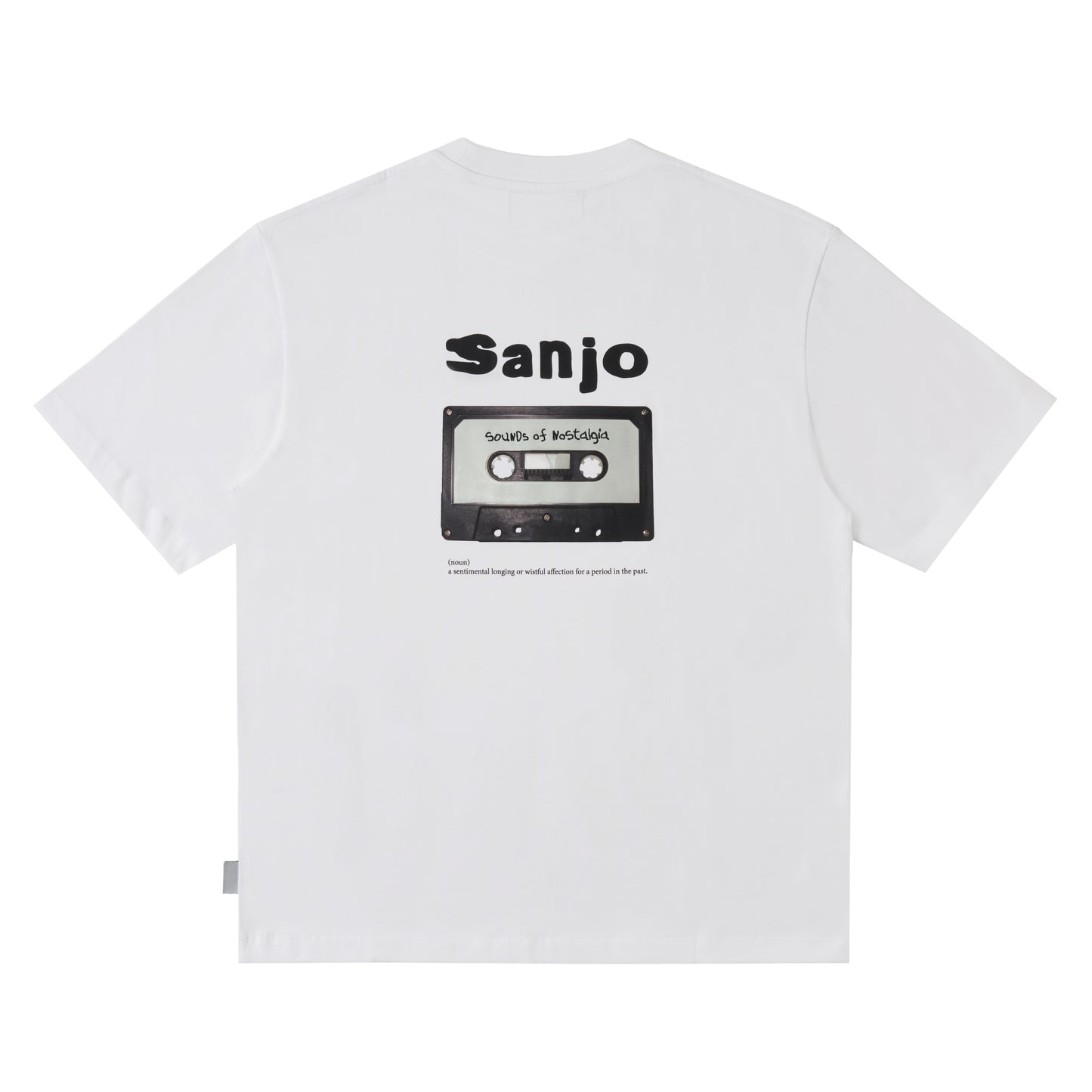 Sanjo Retro Sound T-Shirt // White
