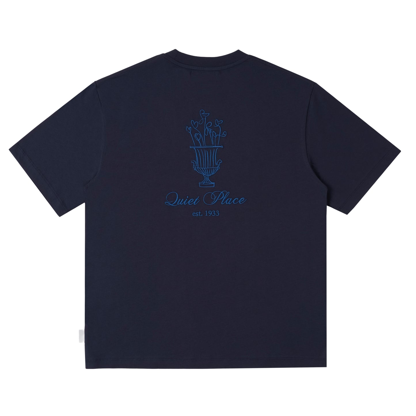 Sanjo Quiet Place T-Shirt // Navy