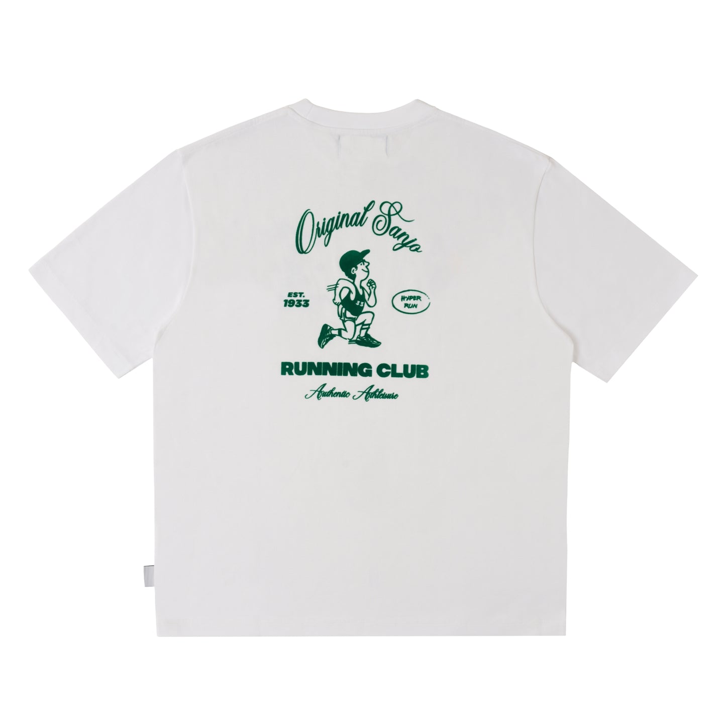 Sanjo Running Club T-shirt // Weiß