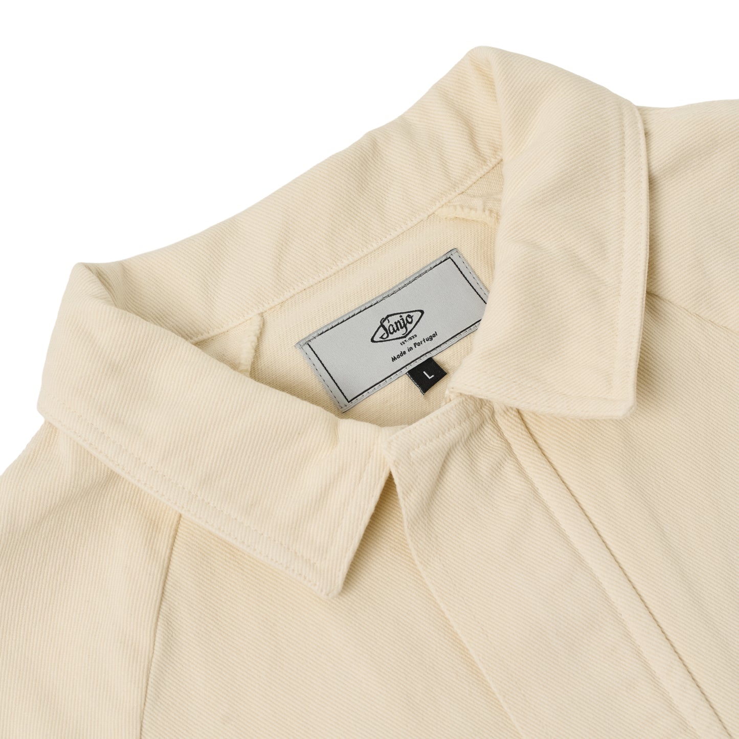 Sanjo Sport Patch Jacket // Ecru