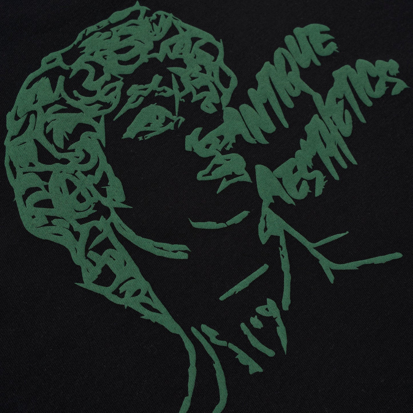 Sanjo Antique Aesthetic T-shirt // Black