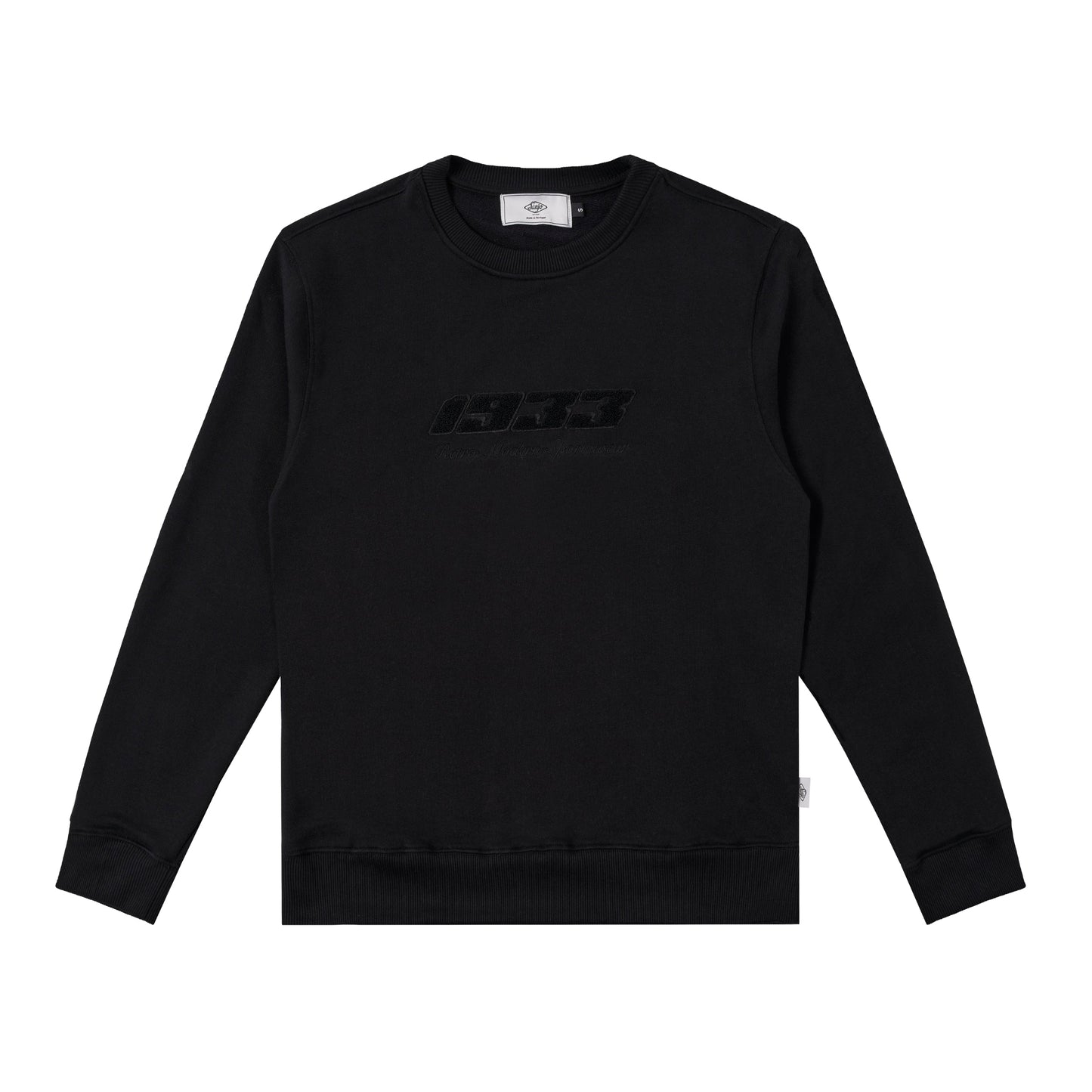 Sanjo Retro Sportswear Mono Sweater // Preto