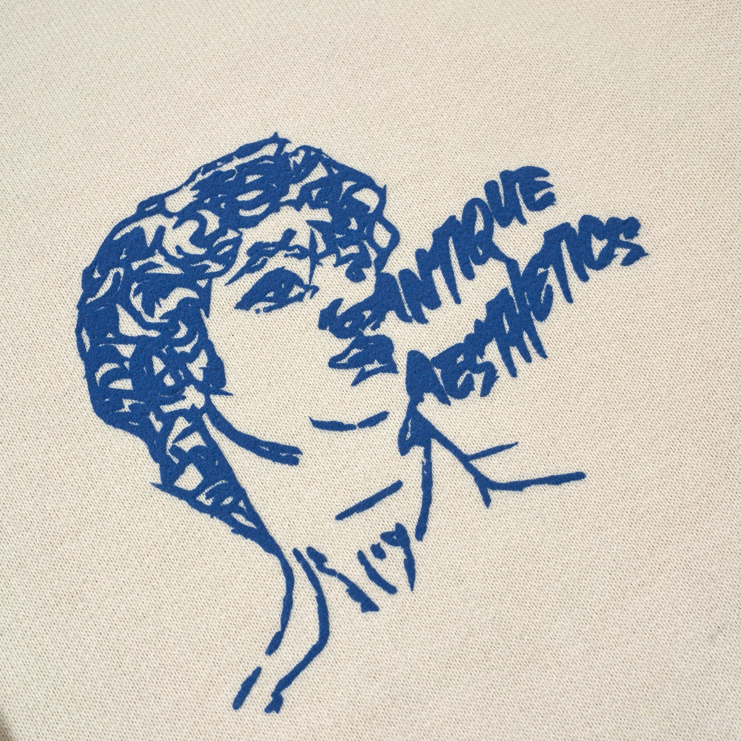 Sanjo Antique Aesthetique Hoodie // Cru