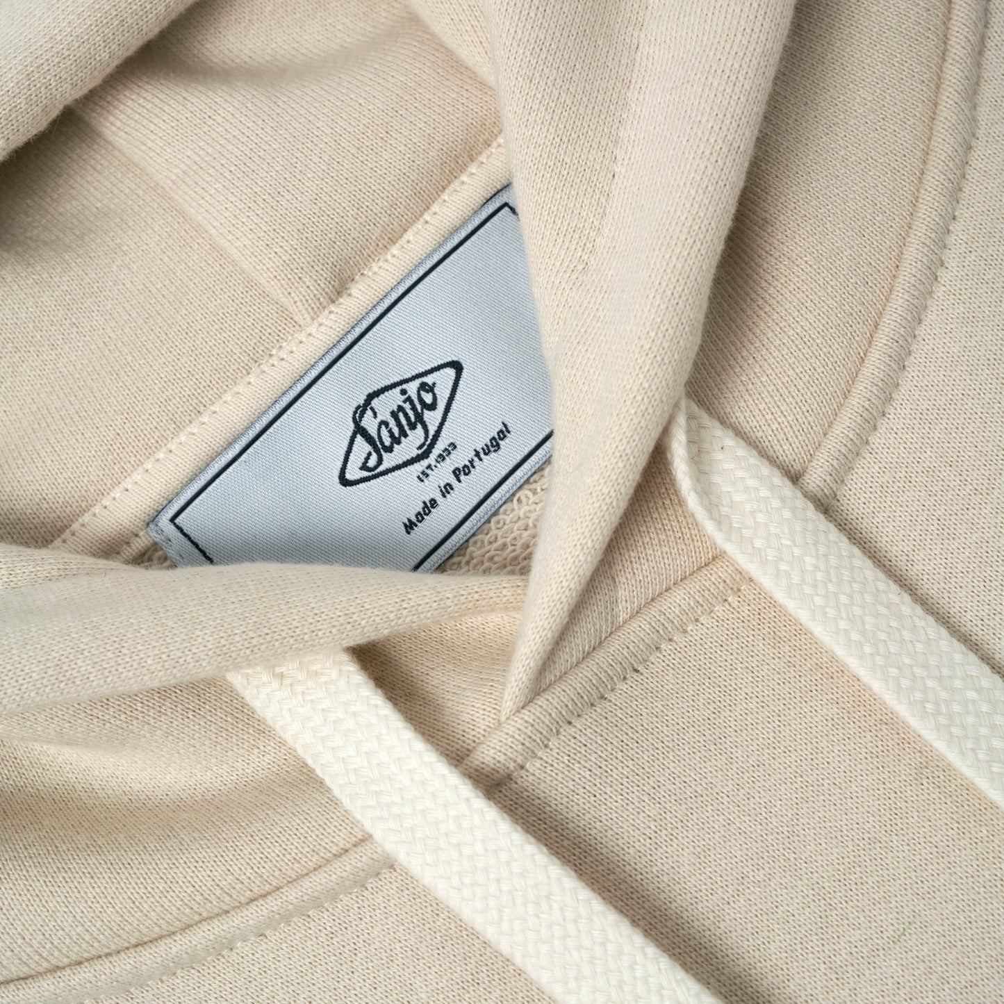 Sanjo Antique Aesthetique Hoodie // Cru