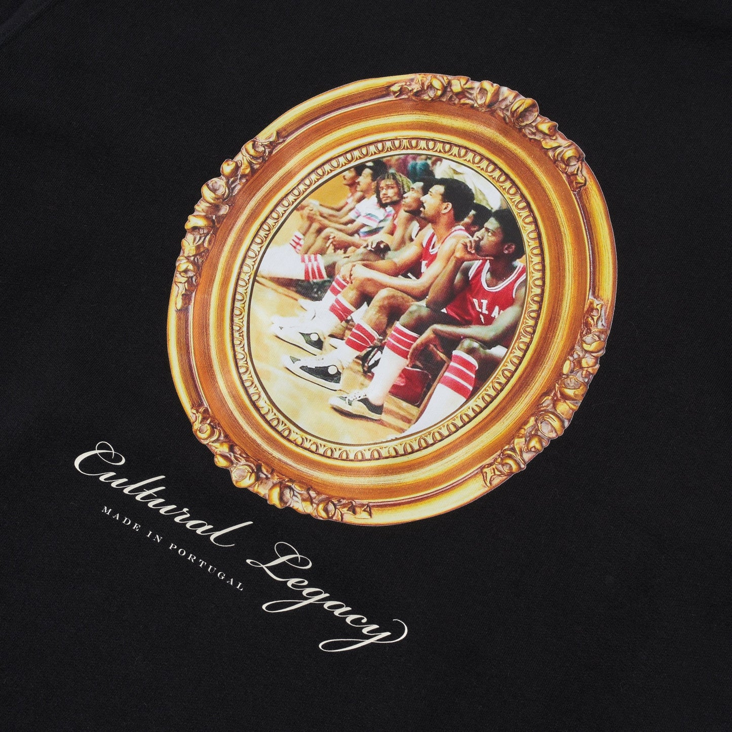 Sanjo Old Frame Hoodie // Preto