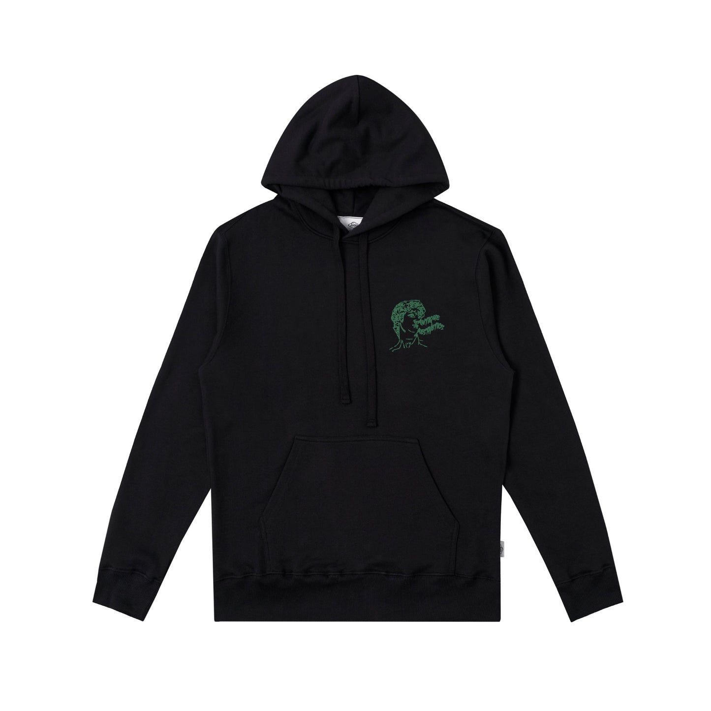 Sanjo Antique Aesthetique Hoodie // Preto