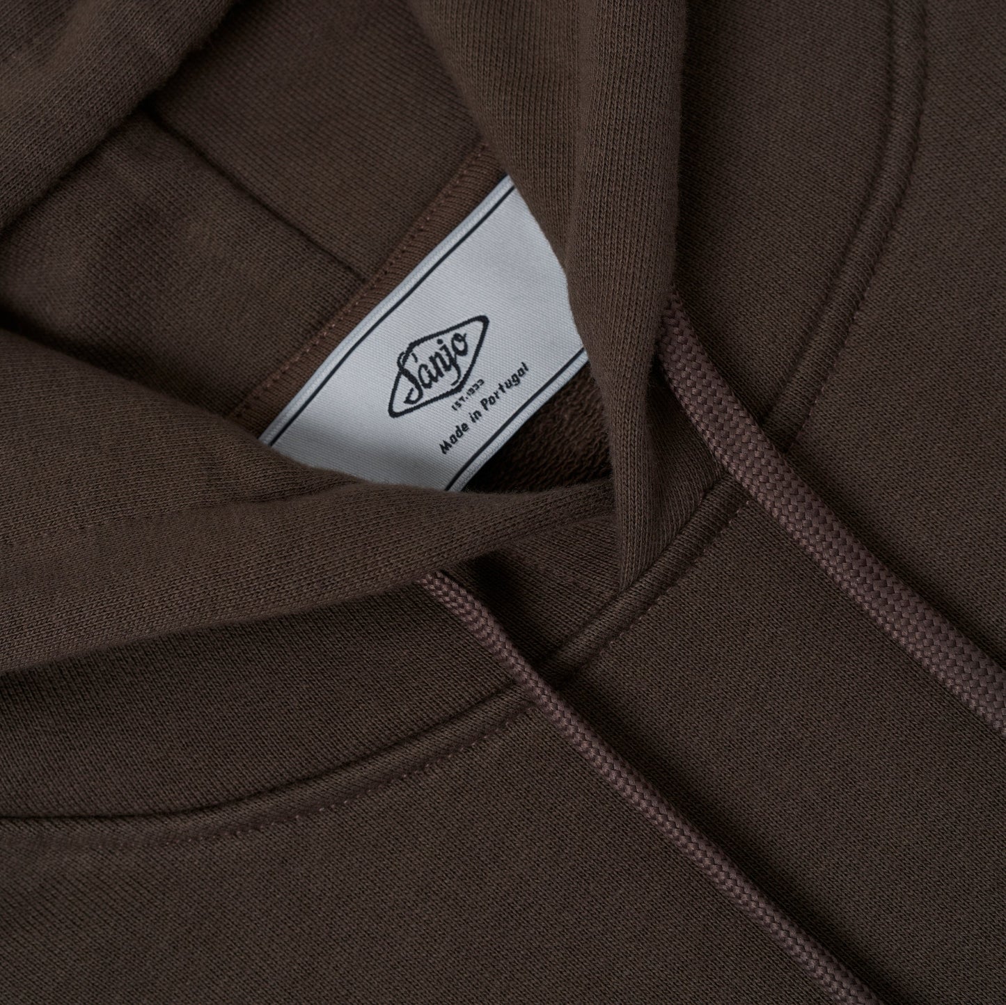 Sanjo Wild Flowers Hoodie // Castanho