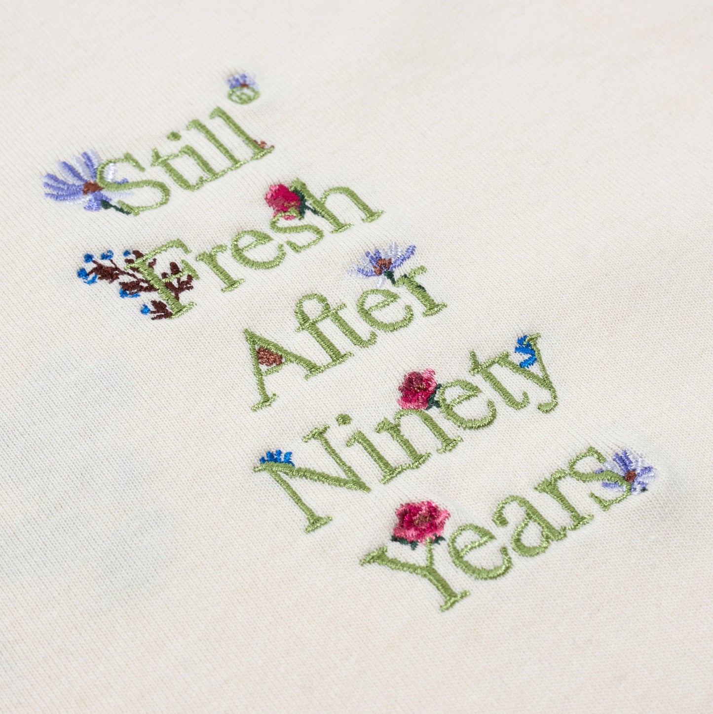 Sanjo Wild Flower T-shirt // Cru