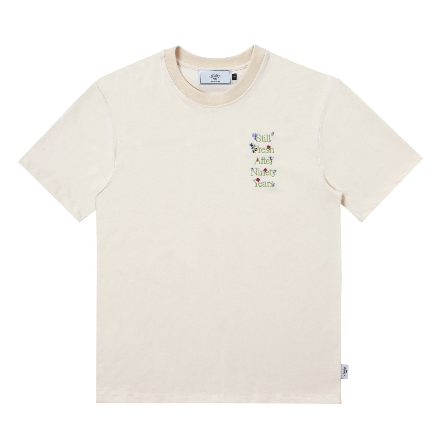 Sanjo Wild Flower T-shirt // Cru