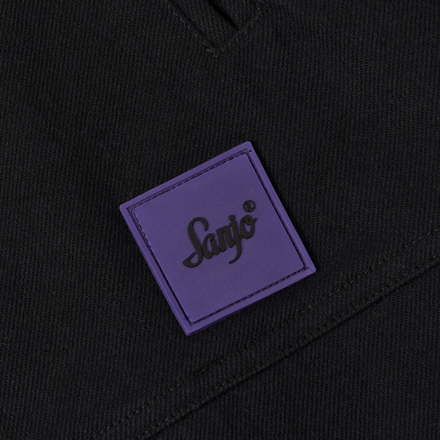 Sanjo Button Coat // Black