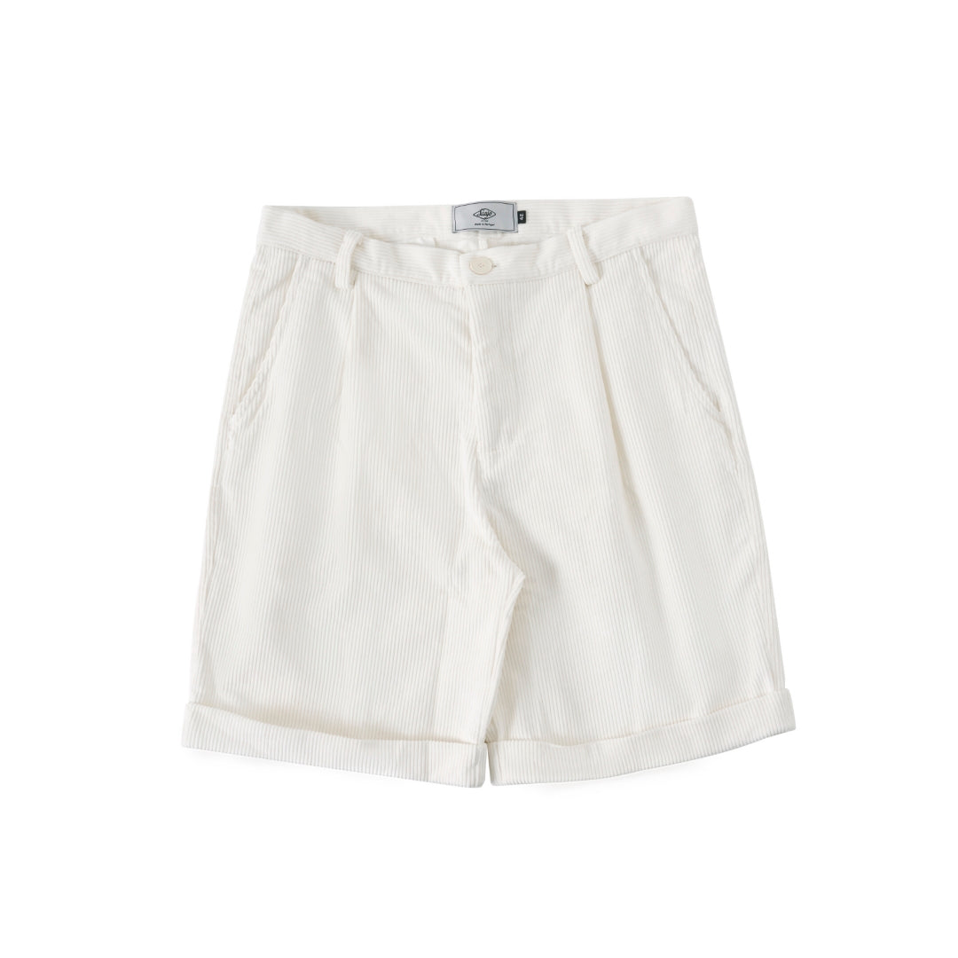 Sanjo Corduroy Boxy Shorts // Cru