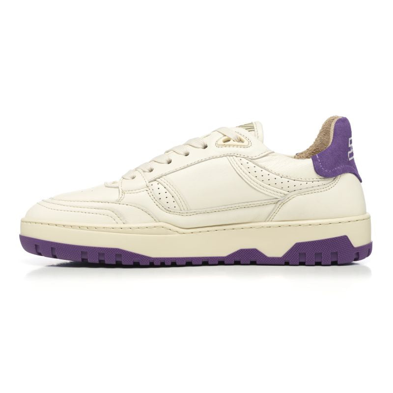 Sanjo BSK 33 Low // Blanco roto x Lila