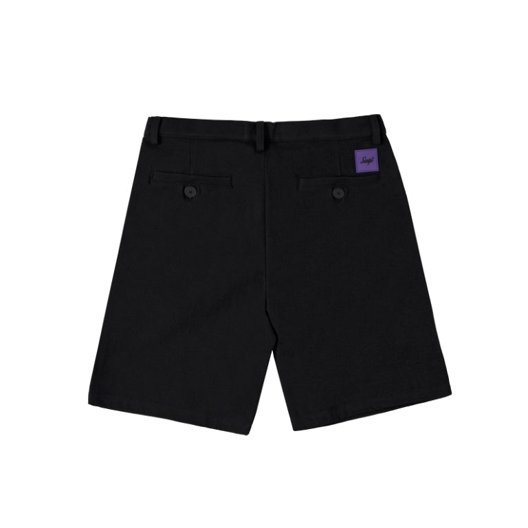 Sanjo Canvas Boxy Shorts // Black