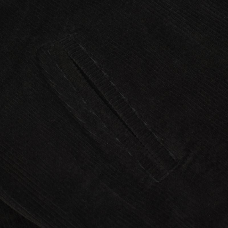 Sanjo Corduroy Retro Coat // Black
