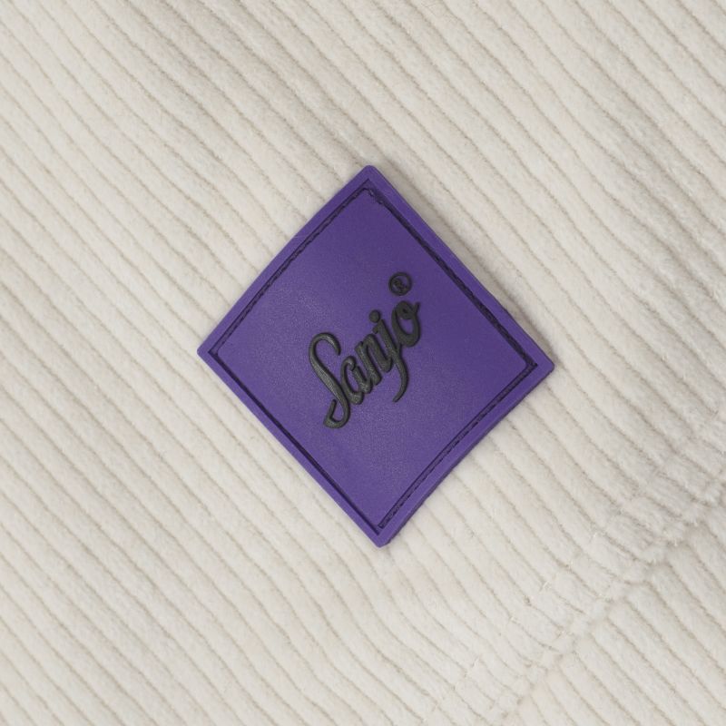 Sanjo Corduroy Retro Coat // Ecru