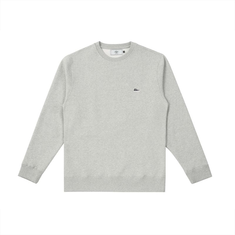 Sanjo K100 Patch Sweat // Cinzento
