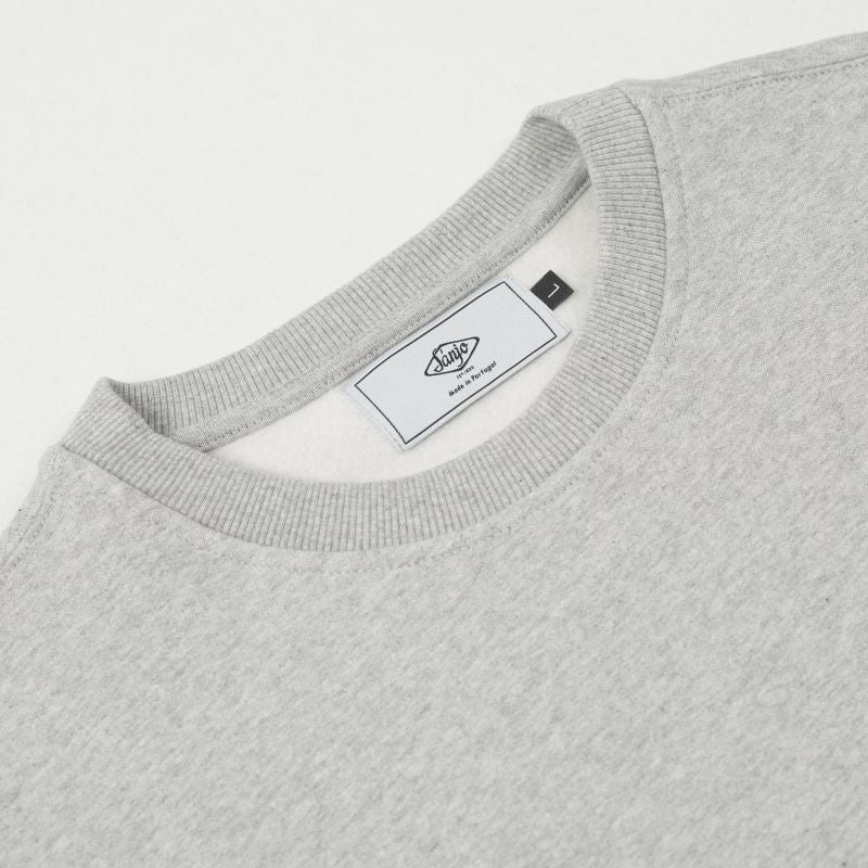 Sanjo K100 Patch Sweat // Cinzento