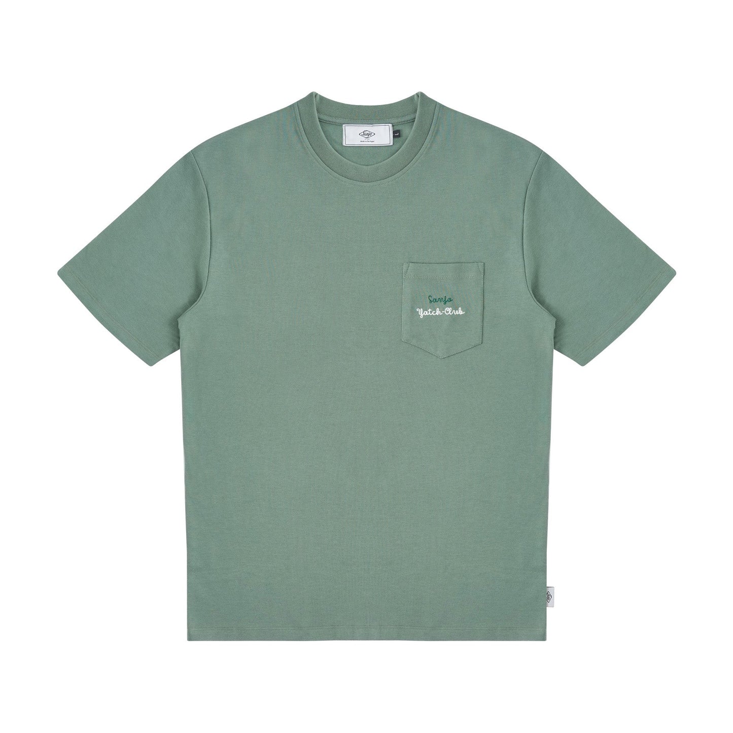 Sanjo Yatch-Club Pocket T-shirt // Green