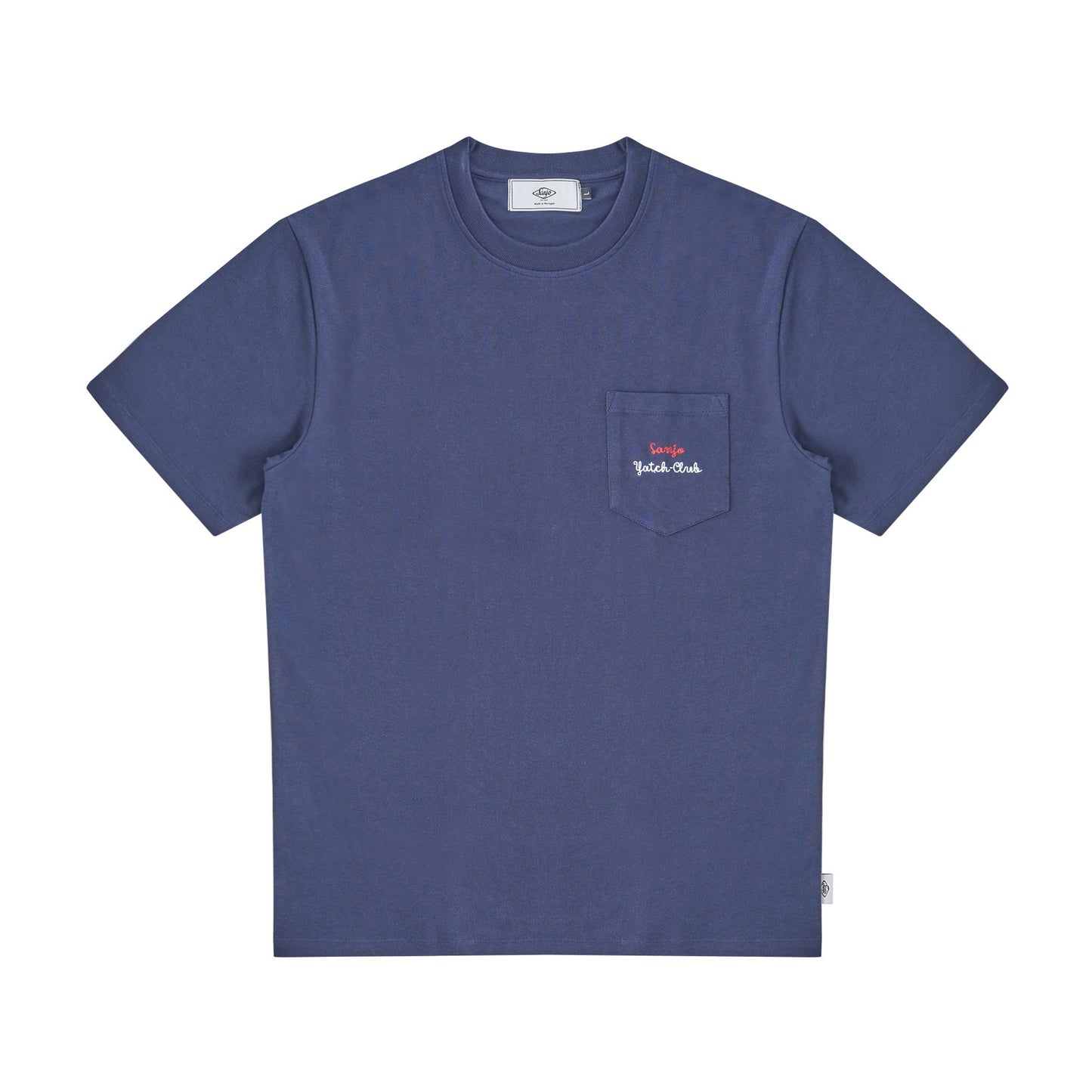 Sanjo Yatch-Club Pocket T-shirt // Navy
